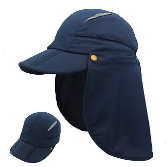 Safari Fishing Sun Cap Removable Neck Flap Quick Dry Hat