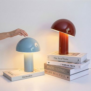 Celia 10" Portable USB-C Rechargeable Touch LED Table Lamp