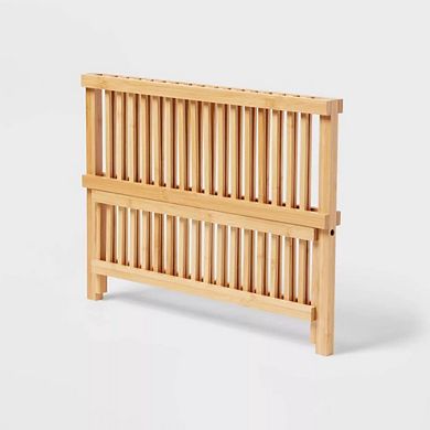 Dura Living 100% Bamboo Foldable Dish Rack