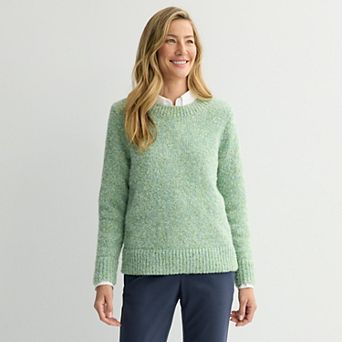 Women's Croft & Barrow® Textured Pullover Sweater
