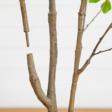 nearly natural 5-Foot Artificial Dogwood Tree Floor Decor