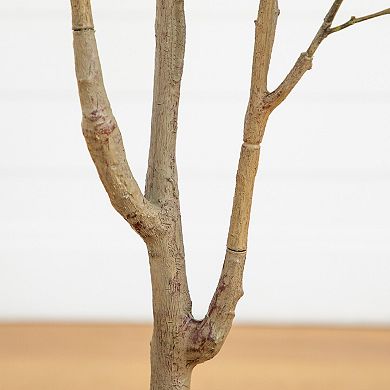 nearly natural 5-Foot Artificial Dogwood Tree Floor Decor