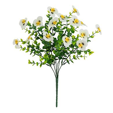 nearly natural UV Resistant Artificial Hydrangea Hanging Plant Set of 2