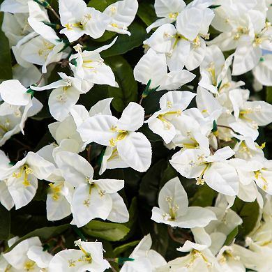 nearly natural 13-Inch UV Resistant Artificial Daisy Bush - Pack of 12