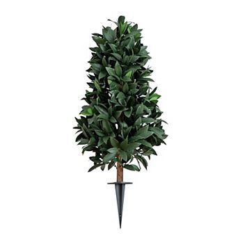 nearly natural UV Resistant Artificial Bougainvillea Bush Set of 4