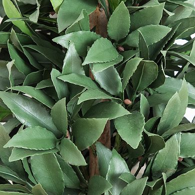 nearly natural UV Resistant Artificial Bougainvillea Bush Set of 4