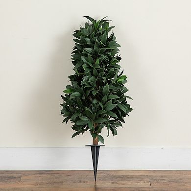 nearly natural UV Resistant Artificial Bougainvillea Bush Set of 4