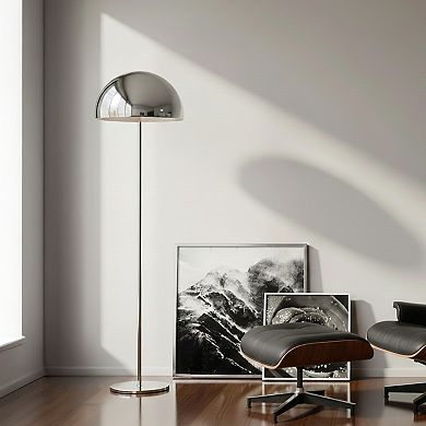Ono 66" Modern Metal LED Floor Lamp with Color Temperature Adjustable Bulb