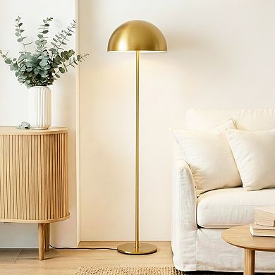 Ono 66" Modern Metal LED Floor Lamp with Color Temperature Adjustable Bulb