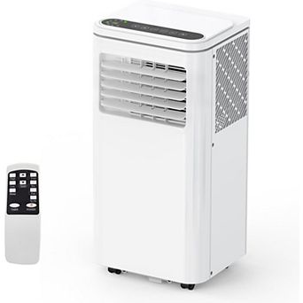 8000BTU 3 in AC Portable Air Conditioner,Dehumidifier&Fan,Sleep Mode,24H Timer,Easy Install,350Sq.Ft