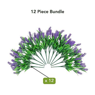 nearly natural 3-ft. UV Resistant Artificial Laurel Plant Set of 12