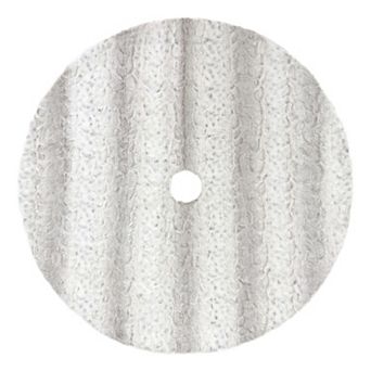 St. Nicholas Square® Faux Fur Print Christmas Tree Skirt
