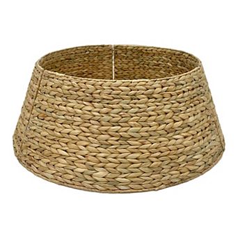 St. Nicholas Square® Woven Water Hyacinth Christmas Tree Collar