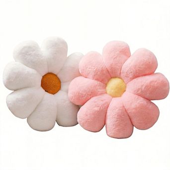 15" Flower Throw Pillow Aesthetic Cute Decorative 2 pc