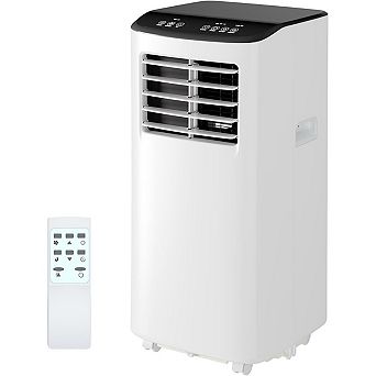 Home Air Conditioner and Cooling Unit with Dehumidifier and Window Installation Kit