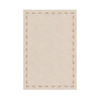 Garvee Solid Color Area Rug Machine Washable Low Pile Non Slip Foldable Rug for Living Room Bedroom