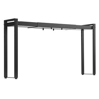 VEVOR Over Stove Shelf 27-33 Inch, 4 tier Adjustable Spice Rack Organizer for Kitchen Stove Top