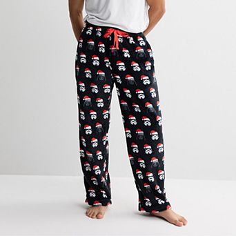 Men's Star Wars' Vader & Troopers Santa Stack Pajama Pants