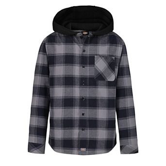Boys 8-20 Dickies Hooded Flannel