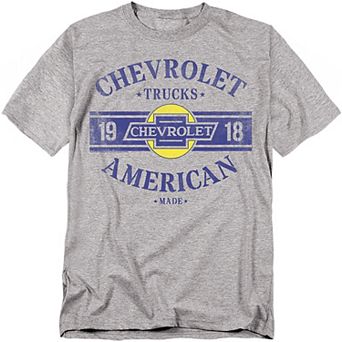 Big & Tall Chevrolet Trucks American Made Graphic Tee