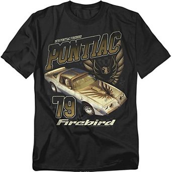 Big & Tall Pontiac Firebird Racer Graphic Tee