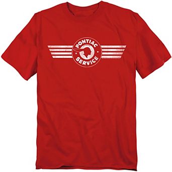 Big & Tall Pontiac Service Graphic Tee