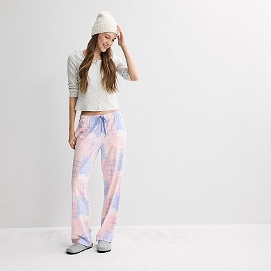 Juniors' Ditsy Patch Lounge Pants