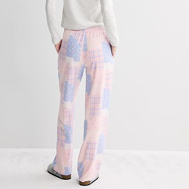 Juniors' Ditsy Patch Lounge Pants