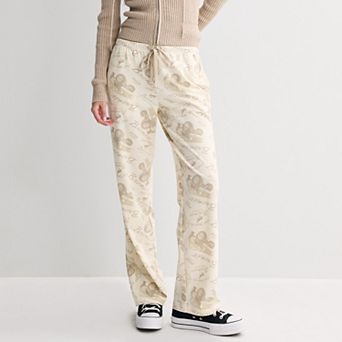 Juniors' Bronco Allover Print Pants