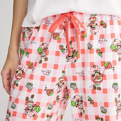 Juniors' Allover Strawberry Shortcake Print Pants