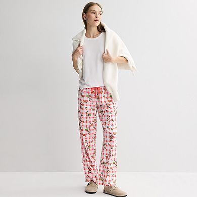 Juniors' Allover Strawberry Shortcake Print Pants