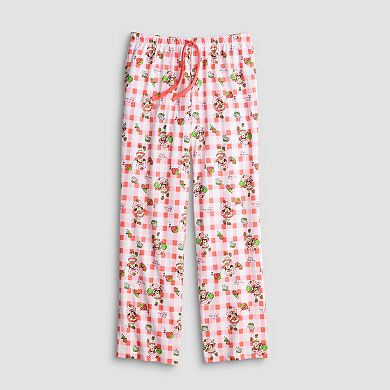 Juniors' Allover Strawberry Shortcake Print Pants