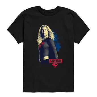 Boys 8-20 Supergirl Pop Art Portrait Graphic Tee