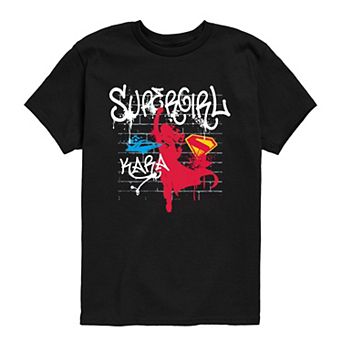 Boys 8-20 Supergirl Graphic Tee