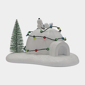 St. Nicholas Square® Peanuts Snoopy Igloo Village Table Decor