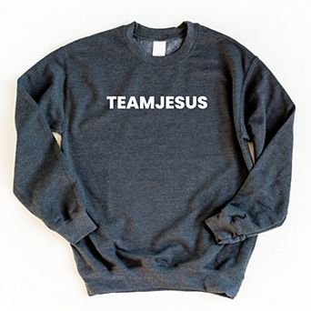 Team Jesus, Jesus Loves You - Women's Graphic Sweatshirt