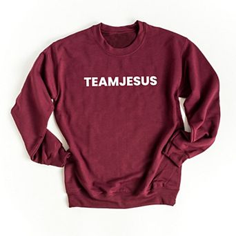 Team Jesus, Jesus Loves You - Women's Graphic Sweatshirt