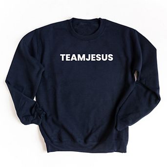Team Jesus, Jesus Loves You - Women's Graphic Sweatshirt