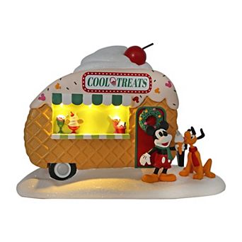 St. Nicholas Square® Disney's Mickey Mouse & Pluto LED Ice Cream Camper Table Decor