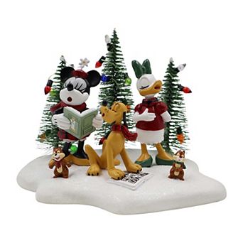 St. Nicholas Square® Disney's Minnie Mouse & Daisy With Carolers Table Decor