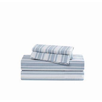 The Farmhouse Wide Ticking Stripe Cotton Sheet Set