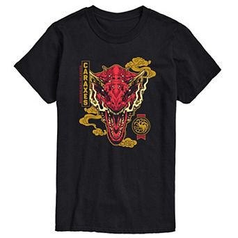 Big & Tall House of the Dragon Caraxes Badge Graphic Tee
