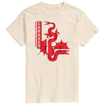Big & Tall House of the Dragon Caraxes Dragon Graphic Tee