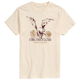 Big & Tall House of the Dragon Fire Made Flesh Graphic Tee