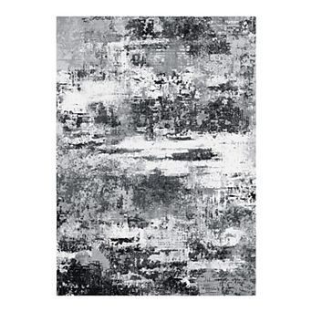 Low Pile Area Rugs for Living Room, Soft Carpet for Bedroom Dining Room, Non Slip Backing,Washable