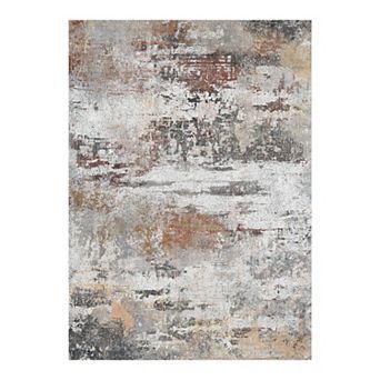 Low Pile Area Rugs for Living Room, Soft Carpet for Bedroom Dining Room, Non Slip Backing,Washable