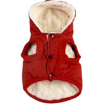 Cozy Hooded Dog Coat