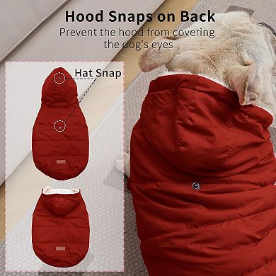 Cozy Hooded Dog Coat