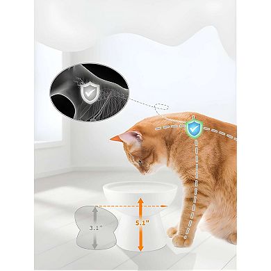 Extra Wide Raised Pet Bowl