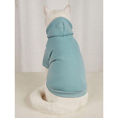 Soft Winter Cat Hoodie